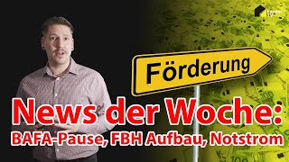 haustec NEWS I Förderpausen bei der BAFA Aufbauempfehlungen für FBH Notstrom per Wechselrichter [upl. by Elocon]