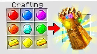 CRAFTING THE RAREST ITEM IN MINECRAFT [upl. by Annael]