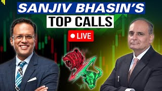 Sanjiv Bhasins Top Calls For Today  Share Market Live  Stock Market Updates  Best Stocks to Buy [upl. by Rehc]