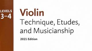 Kites  Katharine Rapoport  Violin 2021 Level 3 Technique Etudes amp Musicianship [upl. by Oster]