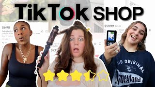 buying amp trying the products tiktok shop is shoving down my throat [upl. by Lucretia]