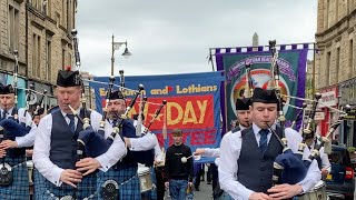 May Day Parade 2024 Edinburgh Scotland [upl. by Alcinia]