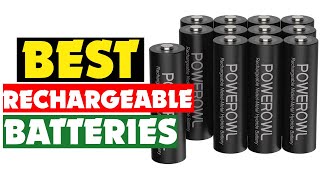 Top 10 Best Rechargeable Batteries of 2024 [upl. by Ehsrop264]