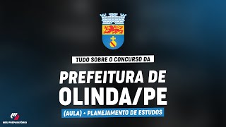 CONCURSO OLINDAPE  PLANEJAMENTO DE ESTUDOS [upl. by Gonta]