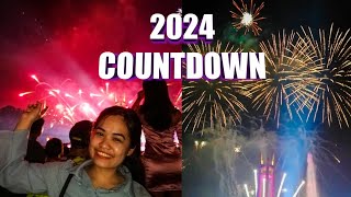 NEW YEAR COUNTDOWN 2024 with VICE GANDA  FIREWORKS DISPLAY in QUEZON CITY MEMORIAL CIRCLE 🎆🎇 [upl. by Aicenav]