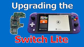 Upgrading the Nintendo Switch Lite  Full Build Timelapse [upl. by Darreg]