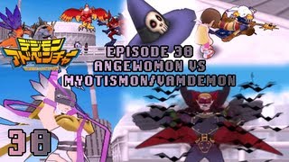 Digimon Adventure PSP  Walkthrough Episode 38  Angewomon vs MyotismonVamdemon [upl. by Benil]