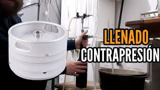 LLENADO CONTRAPRESIÓN Para Embotellar CERVEZA ARTESANAL  La Birra Nostra [upl. by Aneehs]