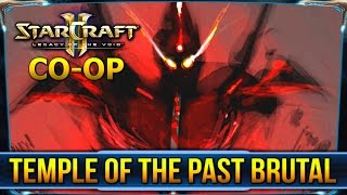 Starcraft 2 COOP BRUTAL ► Temple of the Past as Vorazun  Dark Archons OP [upl. by Ilarin]