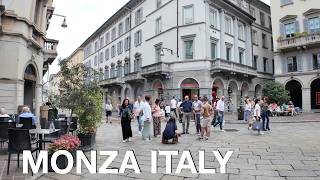 MONZA ITALY 🇮🇹 WALKING TOUR SUMMER 2024 [upl. by Akvir]