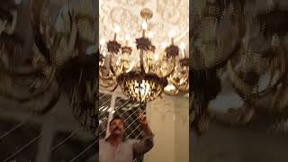 Drawing room Dining room chandelier ❤️ Do subscribe and like my channel 👉 Majid light 🕯️💕 [upl. by Nlyak]