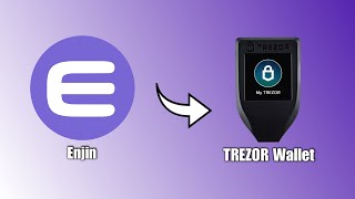 How To Send Enjin Coin To Trezor Wallet [upl. by Hanzelin525]