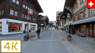 Gstaad Switzerland  Spring 2021【4K】 [upl. by Verity186]