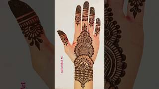 Diwali Special Easy Stylish Mehndi Design mehndi mehandidesign youtubeshorts trending shorts [upl. by Cyn409]