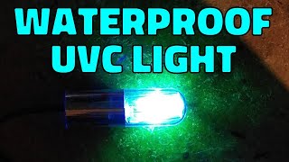 Waterproof germicidal light teardown  with schematic [upl. by Akenahc]