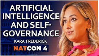 Kara Frederick  Artificial Intelligence and SelfGovernance  NatCon 4 [upl. by Itsym505]