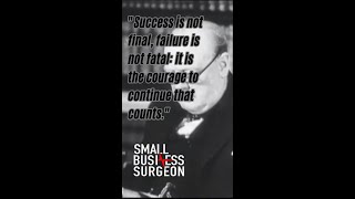 Entrepreneur Mindset  Winston Churchill once said Embrace Failure [upl. by Sabanrab]