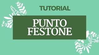 TUTORIAL PUNTO FESTONE [upl. by Suhpoelc]