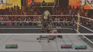 NXT Handicap match Nikkita Lyons vs Cora Jade  FaLLon HenLey [upl. by Adnalu]