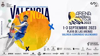 Arena Handball LIVE 2023  CESA Valencia  Viernes  Tarde Pista 1 [upl. by Nnahgem]