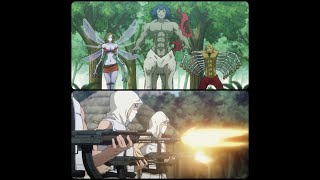 Chimera ants Vs Gyros army  HxH english dubbed [upl. by Kella618]