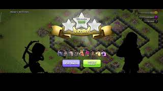 TH 8 attack strategy in Clash of Clans clashofclans sovandr supercell [upl. by Nakeber]