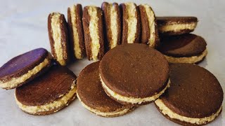 Galletas Dulces Sin Azúcar BONUS Receta de la Crema Sin Lácteos Veganas y Saludables [upl. by Cordle]