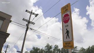 Despite signs at crosswalks drivers dont seem to stop [upl. by Nielson]