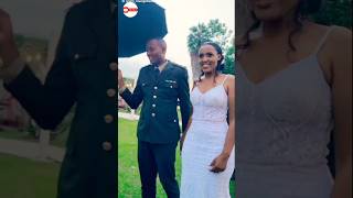 🇷🇼Rwandan soldier weeding in full army costumeSUBSCRIBE armedforces army rdf military wedding [upl. by Tillinger]