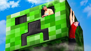 Extreme Hide amp Seek inside Minecraft Creeper [upl. by Forkey]