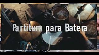 Como escrever uma partitura para bateria [upl. by Airdnaid]