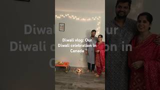 Diwali Vlog in Halifax  How Indian immigrants celebrate Diwali in Canada [upl. by Alida]