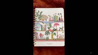 Kate Spade 2023 Planner Flip Through Tour  The Best 2023 Planner [upl. by Maddalena782]