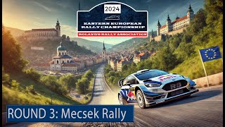 Mecsek Rally  Eastern European Rally Championship Round 3 [upl. by Nimzay]