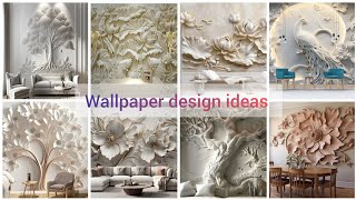 Modern Living Room Wall Decorating Ideas 2023  Home Interior Wall Decor Design [upl. by Papert]