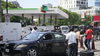 Nigeria Anger over high fuel prices shortages [upl. by Linette]