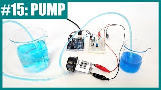 Control a Pump with Arduino Lesson 15 [upl. by Gussi]