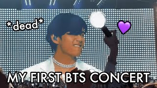 VLOG my first ✨BTS CONCERT ✨ [upl. by Cherianne]