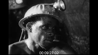 Mining Industry in South Africa 1940s  Film 1003126 [upl. by Accebor]