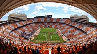 Checker Neyland timelapse  Tennessee vs Florida Oct 4 2014 [upl. by Morgenthaler]