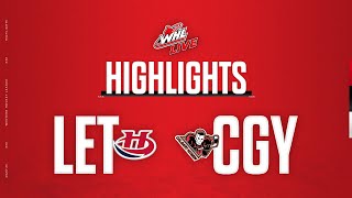 Lethbridge Hurricanes at Calgary Hitmen 225  WHL Highlights 202324 [upl. by Zimmermann34]