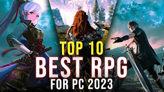 The 10 Best RPG Games To Play In 2023 For PC  If You Love RPG You Must Watch This [upl. by Hteboj543]