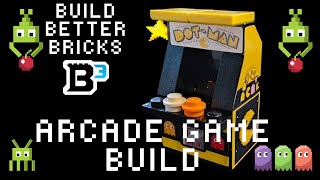 Lets Build Dot Man Arcade Game from Build Better Bricks [upl. by Garey]