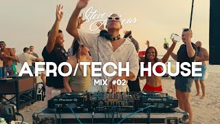 STEVE ANDREAS PRESENTS AfroTech House DJ Mix 02 Live from Fishermans Huts ARUBA [upl. by Roanne]