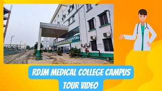 RDJM medical College and hospital Muzzafarpur Campus tour video [upl. by Harmonia]