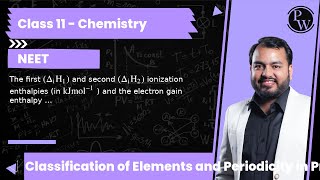 The first ΔiH1 and second ΔiH2 ionization enthalpies in kJmol1  and the electron gain [upl. by Secnirp]