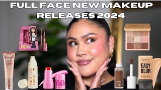 Full Face First Impressions New Makeup Releases  High End  Drugstore Makeup 2024  Sarahsowse [upl. by Elamrej]