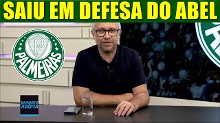 JORNALISTA SAI EM DEFESA DE ABEL FERREIRA DO PALMEIRAS CONTRA MARIO GOBI [upl. by Eetnwahs]