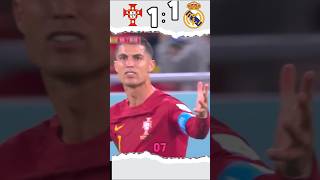 Portugal vs Real Madrid World Cup 2026 Ronaldo vs Ronaldo but who is the legend ronaldo sports [upl. by Osicnarf]