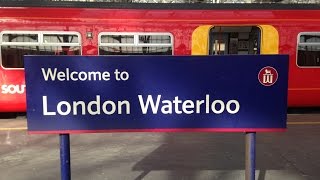 South West Trains London Waterloo to London Waterloo via Richmond and Kingston [upl. by Emerick]